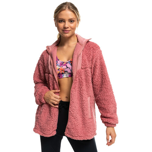 Roxy Waves Of Warmth - Sherpa fleecejack voor Dames Roxy Waves Of Warmth - Sherpa fleecejack voor Dames