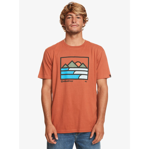 Quiksilver Landscape Lines - T-Shirt voor Heren Quiksilver Landscape Lines - T-Shirt voor Heren