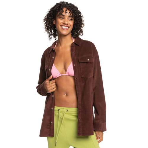 Roxy Let it go Cord- Corduroy blouse voor dames Roxy Let it go Cord- Corduroy blouse voor dames