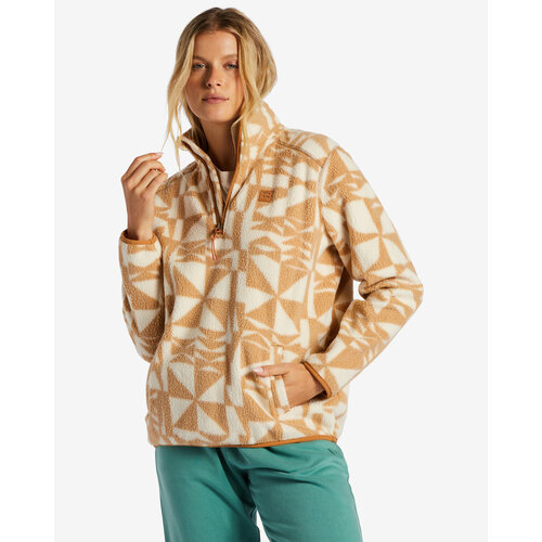 Billabong A/Div Boundary Mock 3 Half-Zip Pullover Sweatshirt voor dames Billabong A/Div Boundary Mock 3 Half-Zip Pullover Sweatshirt voor dames