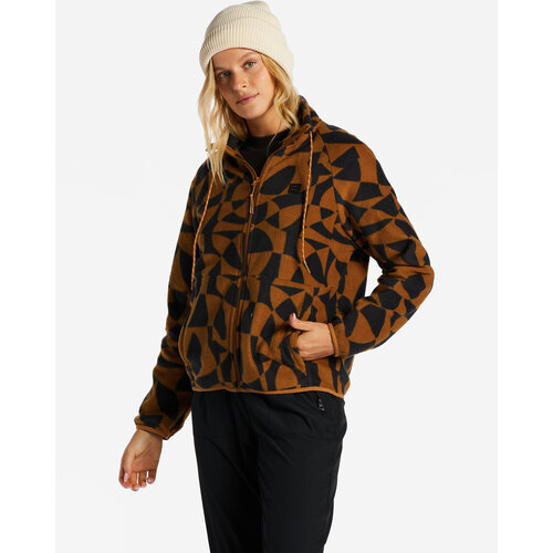 Billabong Boundary - Fleece met Col en Rits voor Dames Billabong Boundary - Fleece met Col en Rits voor Dames