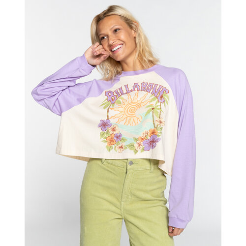 Billabong Beach Boyfriend Baseball - T-Shirt voor Dames Billabong Beach Boyfriend Baseball - T-Shirt voor Dames