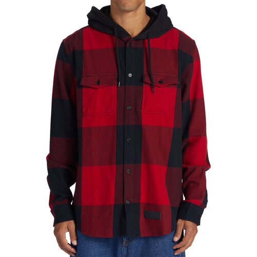 DCSHOES Ruckus - Overhemd met Lange Mouwen en Capuchon voor Heren DCSHOES Ruckus - Overhemd met Lange Mouwen en Capuchon voor Heren