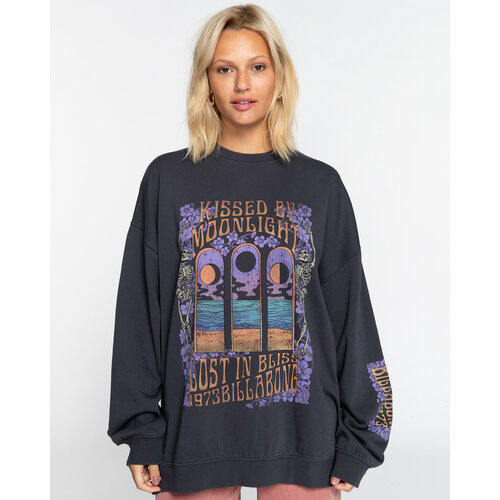 Billabong Ride In - Oversized sweater met Lange Mouw voor Dames Billabong Ride In - Oversized sweater met Lange Mouw voor Dames