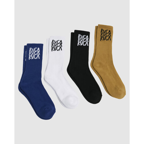 RVCA Seasonal 4 pack- Sokken voor heren