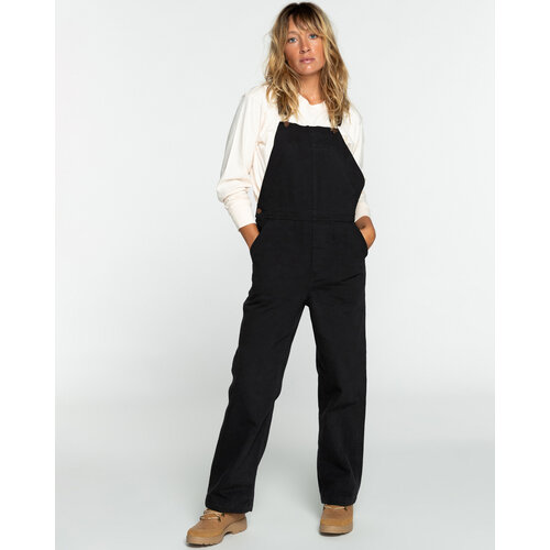 Billabong Casual Morning - Tuinbroek met Wijde Pijpen voor Dames Billabong Casual Morning - Tuinbroek met Wijde Pijpen voor Dames