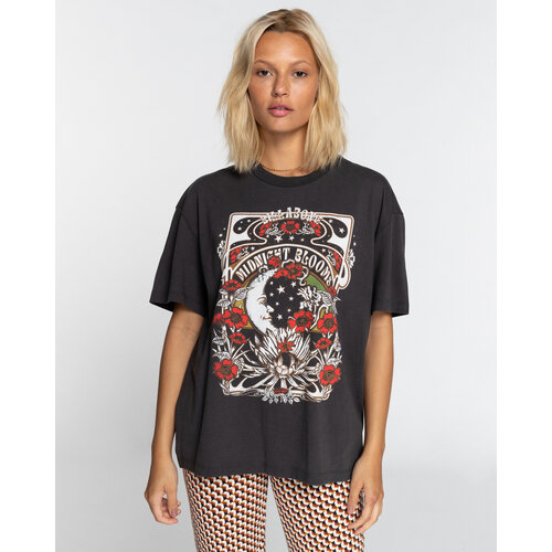 Billabong Midnight Blooms - T-Shirt voor Dames Billabong Midnight Blooms - T-Shirt voor Dames