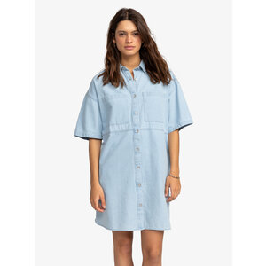 Roxy Pacific Night - Mini Denim Dress voor dames