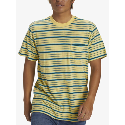 Quiksilver Tube Stripe - T-Shirt met Borstzak voor Heren