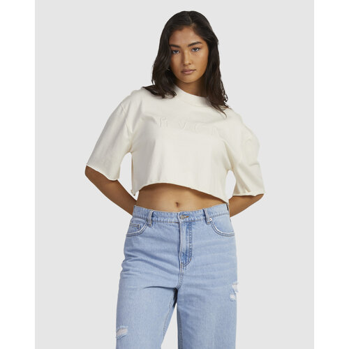 RVCA Home Made Half - Crop top shirt voor dames