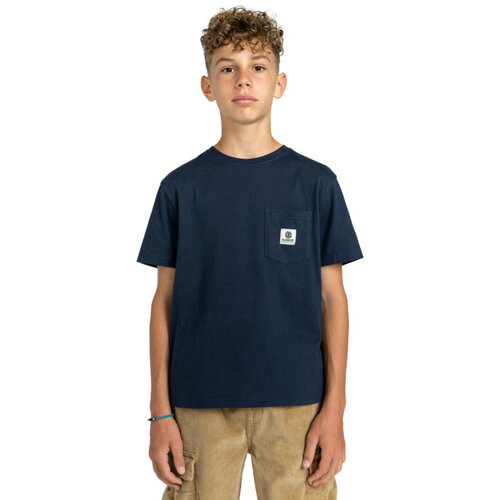 Element Basic - T-Shirt met Borstzak voor Jongens 8-16