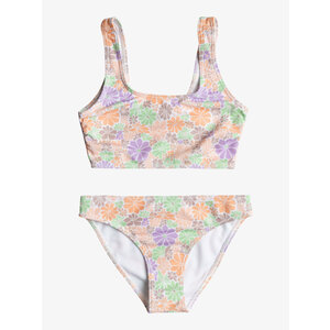 Roxy All About Sol - Crop Top Bikini voor Meisjes 6-14