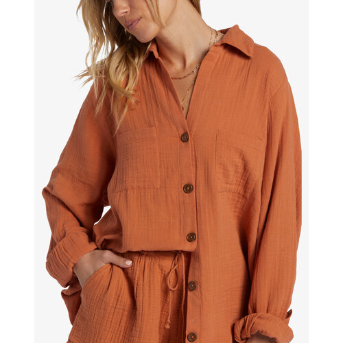 Billabong Swell - Overhemd met Lange Mouwen voor Dames