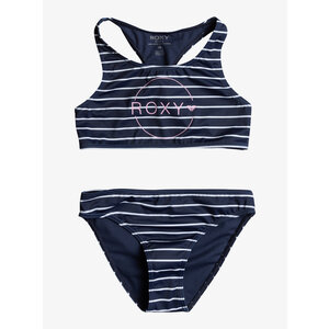 Roxy Bico Basic Stripe - Crop Top Bikini voor Meisjes 6-16