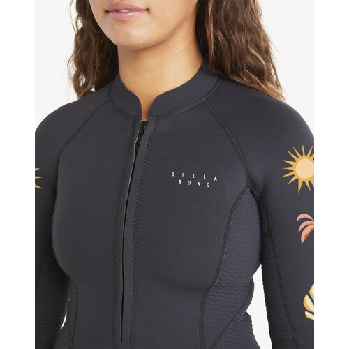 Billabong 2mm Salty Dayz Natural - Springsuit met Lange Mouw voor Dames