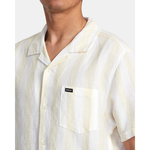 RVCA Love Stripe -Korte mouw overhemd voor heren