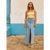 Sun Winds - Lange Denim Rok voor Dames
