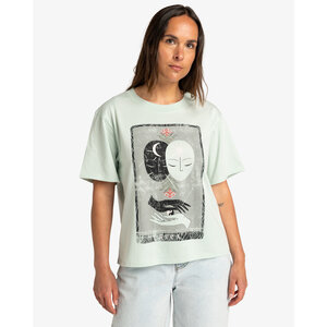RVCA Moon And Stars - Korte mouw t-shirt voor dames