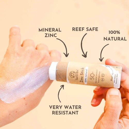 Suntribe Organic Mineral Zinc Sun Stick SPF 50