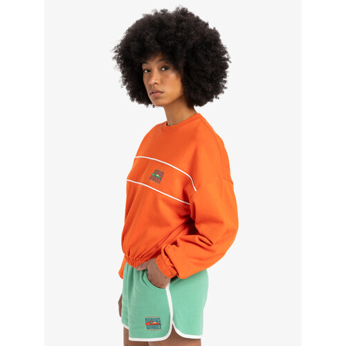 Quiksilver Crop Over - Sweater met ronde hals voor Dames