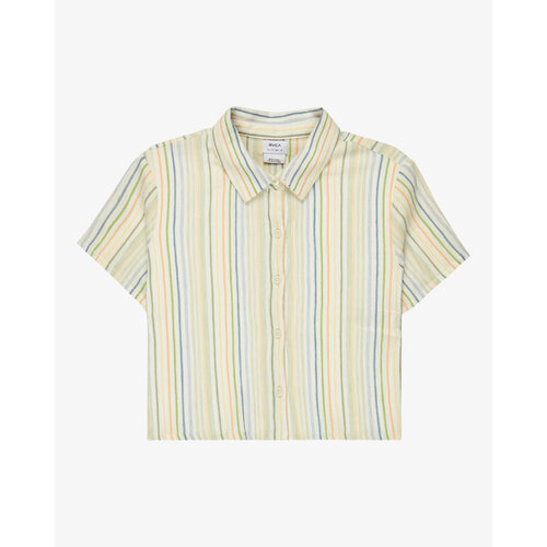 RVCA Benni - Blouse met korte mouwen voor dames RVCA Benni - Blouse met korte mouwen voor dames