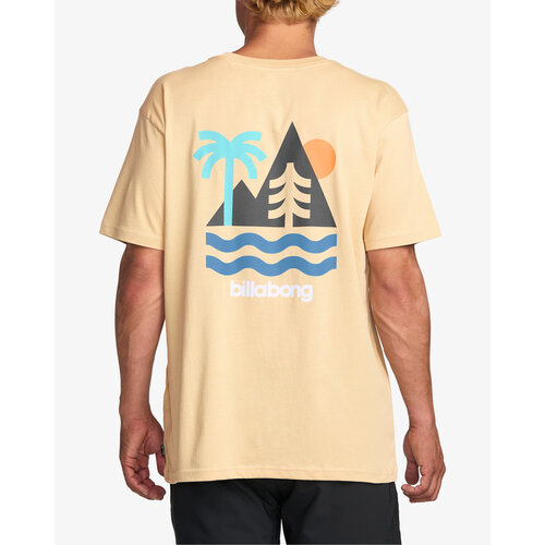 Billabong Sundown Adiv - T-shirt met Zeefdruk met Korte mouw voor Heren