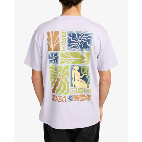 RVCA Natural Tapestry - Korte mouw t-shirt voor heren