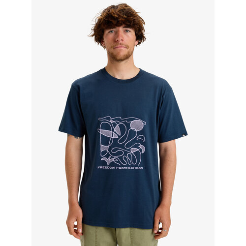 Quiksilver Evo Abstract Chaos - T-shirt met Zeefdruk met Korte mouw voor Heren Quiksilver Evo Abstract Chaos - T-shirt met Zeefdruk met Korte mouw voor Heren