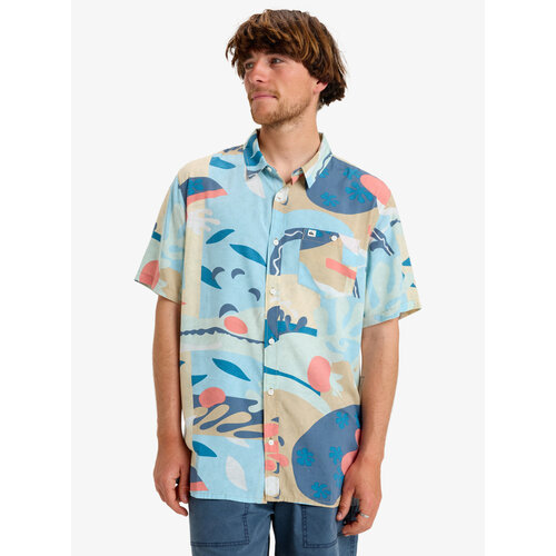 Quiksilver Safe Paradise - Overhemd met Korte Mouwen voor Heren Quiksilver Safe Paradise - Overhemd met Korte Mouwen voor Heren
