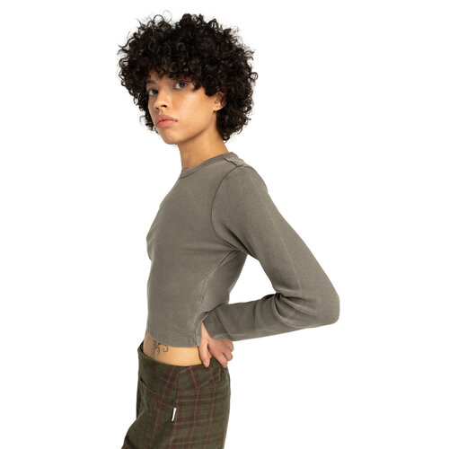 Element Icon Crop W - T-shirt met Lange Mouwen voor Dames