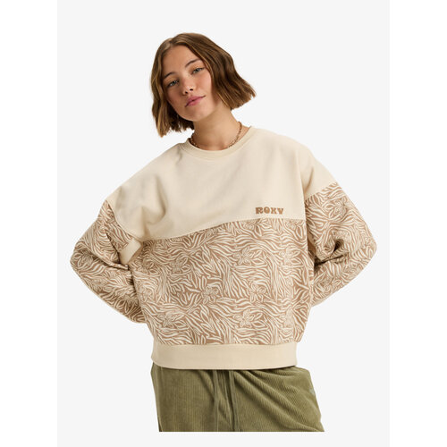 Roxy Gone Wild Block - Colourblock fleece met bedrukt vlak voor Dames Roxy Gone Wild Block - Colourblock fleece met bedrukt vlak voor Dames