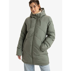 Roxy Better Weather - Lang donsjack met capuchon voor Dames