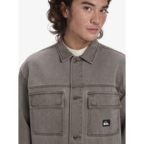 Quiksilver Mohab Washed Twill - Overhemd met Lange Mouwen voor Heren Quiksilver Mohab Washed Twill - Overhemd met Lange Mouwen voor Heren