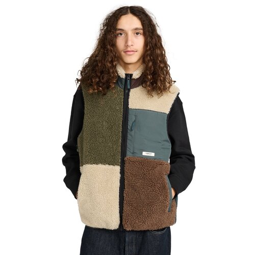 Element Lake Sherpa - Mouwloze Sherpa Top voor Heren