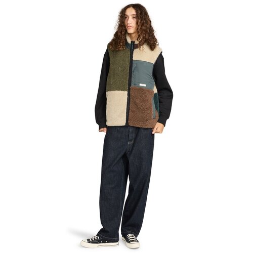 Element Lake Sherpa - Mouwloze Sherpa Top voor Heren