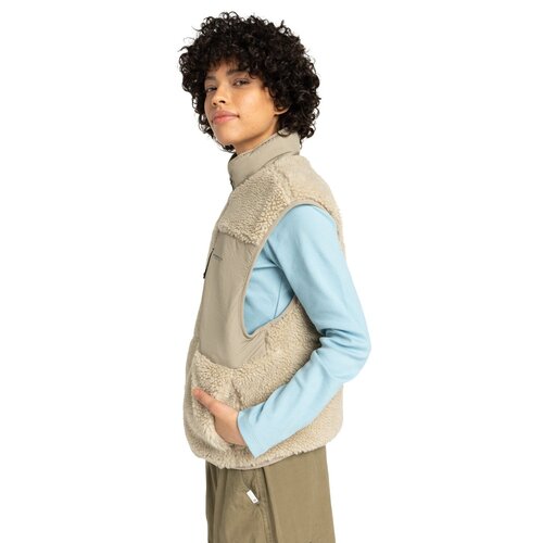 Element Lake Sherpa W - Mouwloze Sherpa Top voor Dames