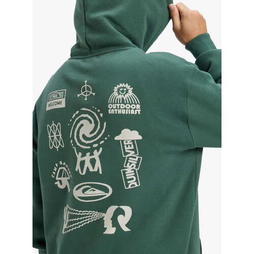 Quiksilver Salt Water Graphic - Hoodie voor Heren Quiksilver Salt Water Graphic - Hoodie voor Heren