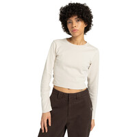 Icon Crop W - T-shirt met Lange Mouwen voor Dames