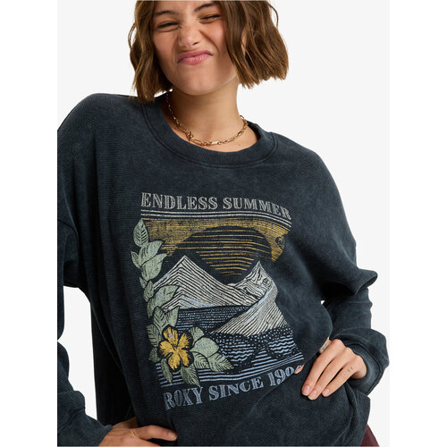 Roxy Eastside Midweight - Vintage gewassen top met ronde hals voor Dames Roxy Eastside Midweight - Vintage gewassen top met ronde hals voor Dames