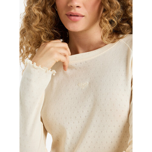 Roxy Time Off Pointelle - Pointelle top met lange mouw voor Dames