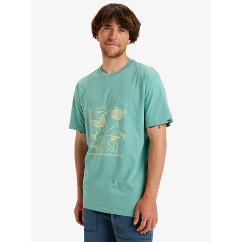 Quiksilver Evo Abstract Chaos - T-shirt met Zeefdruk met Korte mouw voor Heren Quiksilver Evo Abstract Chaos - T-shirt met Zeefdruk met Korte mouw voor Heren