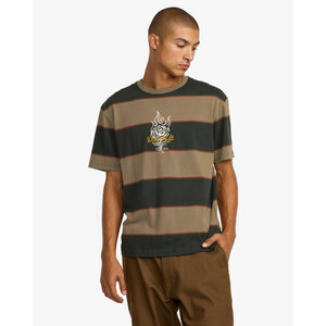 RVCA KSL Stripe - Korte mouw t-shirt voor heren