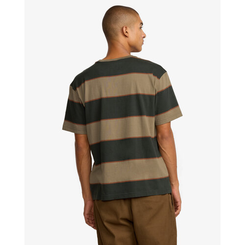 RVCA KSL Stripe - Korte mouw t-shirt voor heren