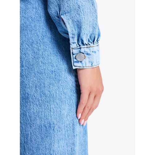 Roxy Coastal Weekend - Denim jumpsuit met lange mouw voor Dames