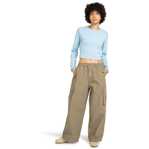 Element Icon Crop W - T-shirt met Lange Mouwen voor Dames