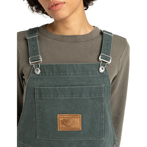 Element Dungaree Canvas - Tuinrok  voor Dames