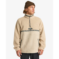 Boundary Tombstone - Fleece met col en korte rits voor Heren