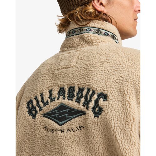 Billabong Boundary Tombstone - Fleece met col en korte rits voor Heren