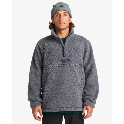 Billabong Boundary Tombstone - Fleece met col en korte rits voor Heren Billabong Boundary Tombstone - Fleece met col en korte rits voor Heren