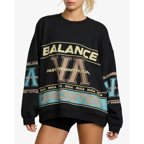 RVCA Puck It - Oversized Sweater voor dames